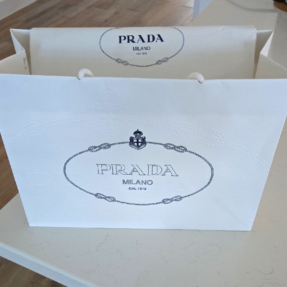 Prada Shopping Bag  Prada Tissue